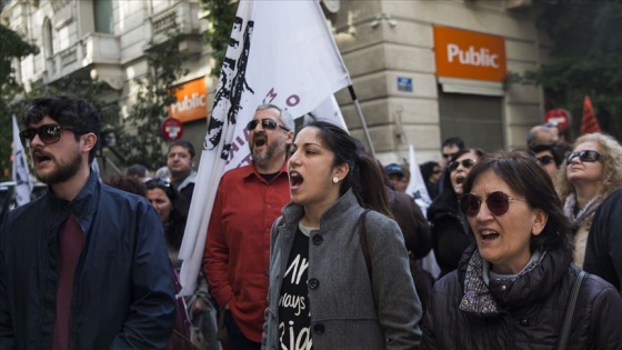 Yunanistan'da öğretmenler grevde