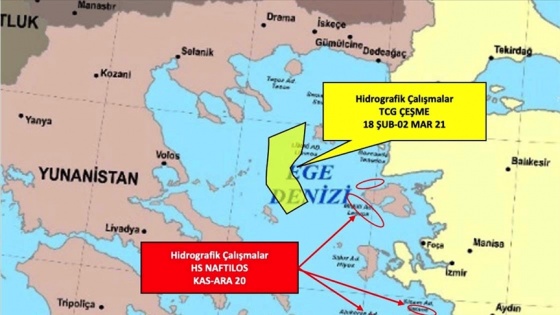 Yunanistan'ın Ege'de gerginliği tırmandıran faaliyetleri devam ediyor