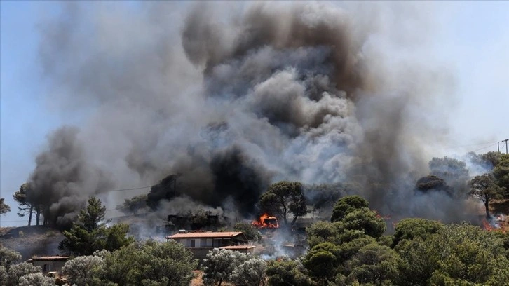 Yunanistan'da yüksek yangın riski uyarısı
