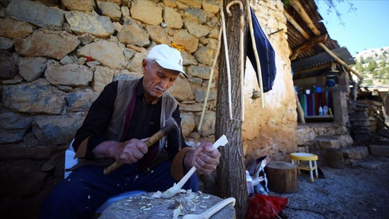 Yusuf dedenin 'şimşir kaşık ve baston' merakı