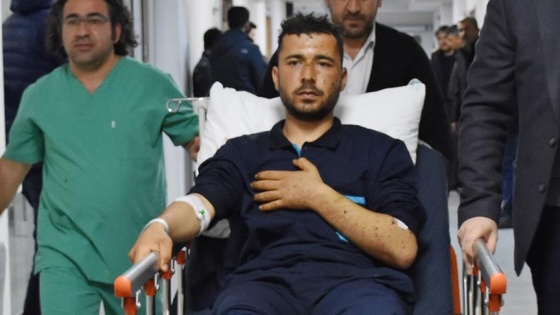 Zeytin Dalı Harekatı'nda yaralanan asker memleketine getirildi