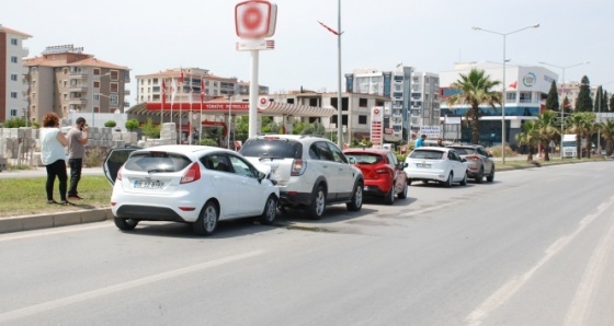 Zincirleme kaza: 5 araç çarpıştı