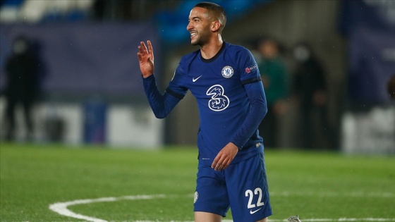 Ziyech, UEFA Şampiyonlar Ligi'nin en çok ağları sarsan Faslı futbolcusu unvanına ortak oldu