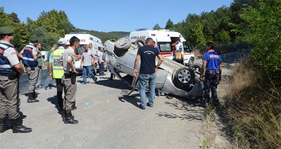 Zonguldak'ta feci kaza: 3 yaralı