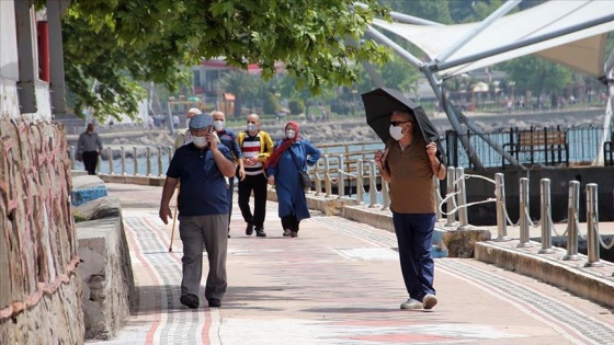 Zonguldak'ta maske takmak zorunlu hale getirildi