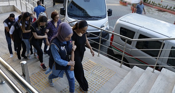 Zonguldak'ta terör örgütü operasyonu: 5 kişi adliyeye çıkartıldı