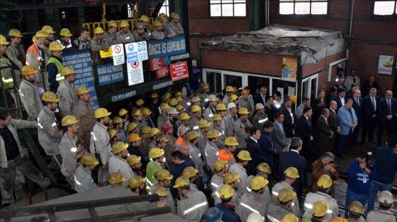 Zonguldak'taki grizu faciasının 7. yılında hayatını kaybedenler anıldı