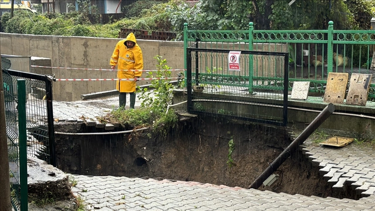 Zonguldak'ta kuvvetli yağış sonrası hasar tespit çalışmaları sürüyor