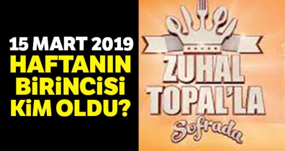 Zuhal Topal'la Sofrada 15 Mart Birincisi KİM Finali Kazandı!