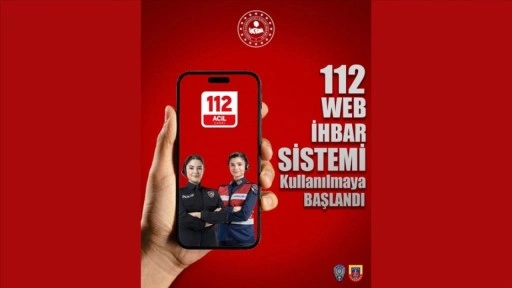 "112 Web İhbar Sistemi" ile internet üzerinden ihbarda bulunulabilecek