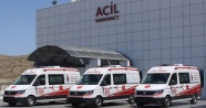 153 Acil Çağrı Merkezi Kıbrıs'ta tam donanımlı on iki ambulansıyla hizmet veriyor