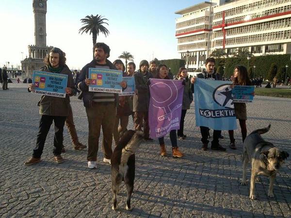 İzmir’de laikçi protestocuların gözaltı sayısı 68