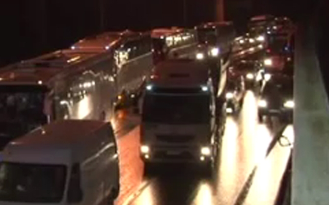 İstanbul’da kapanan o yol, tekrar ulaşıma açıldı