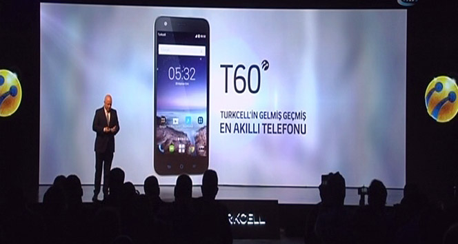 Turkcell'in yeni akıllı telefonu T60