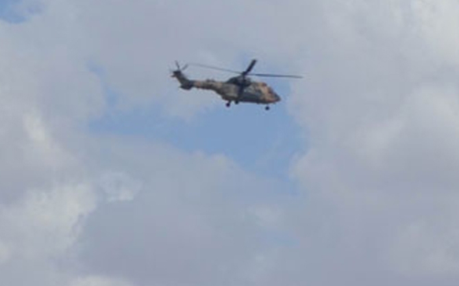 KKTC’deki büyük yangına İngiliz üslerinden de 2 helikopter katıldı