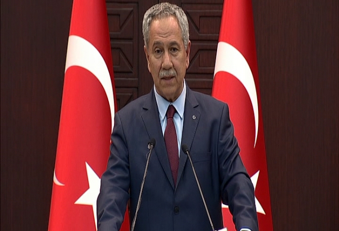 Arınç’tan toplantı sonrası önemli açıklamalar