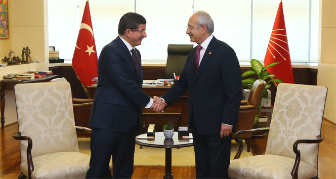 Davutoğlu Kılıçdaroğlu görüşmesi sona erdi
