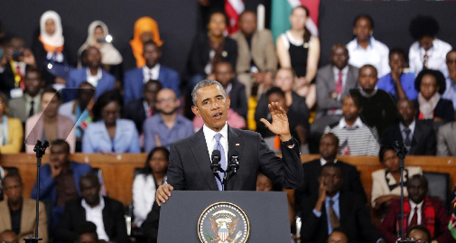 Obama'dan Kenyalılara: Geleceğinizi inşa edebilirsiniz