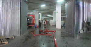Giyimkent’te korkutan yangın