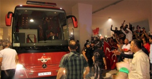 A Milli Takım&#039;a Konya’da coşkulu karşılama