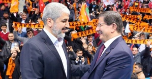 Başbakan Davutoğlu, Meşal ile görüştü