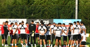 Beşiktaş, Skenderbeu maçı hazırlıklarını tamamladı