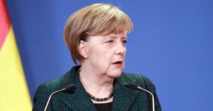 Angela Merkel Dolmabahçe’de