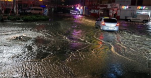 Şiddetli yağış Tekirdağ’ı etkisi altına aldı