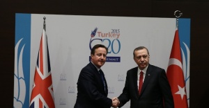 Erdoğan Cameron ile görüştü