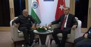 Erdoğan Hindistan Başbakanı ile görüştü