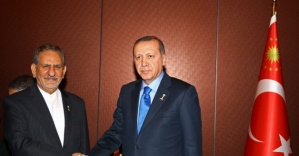 Erdoğan İran Cumhurbaşkanı Yardımcısı ile görüştü