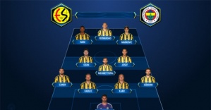 İşte, Fenerbahçe’nin Eskişehir&#039;deki 11’i