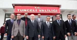 Kılıçdaroğlu Tunceli Valiliğini ziyaret etti