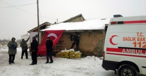 Şehit evine acı haber tez ulaştı