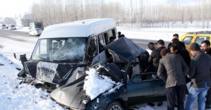 Van’da feci kaza: 1 ölü, 1 yaralı