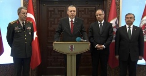 Erdoğan: 14 kişi gözaltında