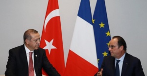 Erdoğan Hollande’la görüştü