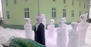 İşte Türkiye’nin en güzel ve enteresan kardan adamları