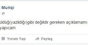 Vedat Muriqi basının önüne çıkacak