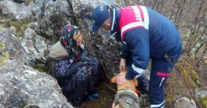 Kayıptı: 1 gün sonra böyle bulundu