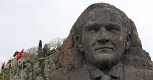 Türkiye’nin en büyük Atatürk maskı bakıma alındı