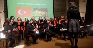 UNESCO merkezinde Türkçe şarkılar seslendirildi