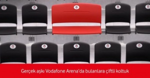 Vodafone Arena’da taraftara özel koltuk