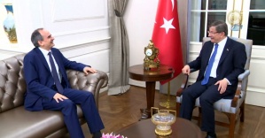 Davutoğlu,  Başçı’yı kabul etti