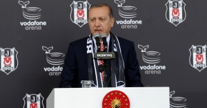 Erdoğan: Bol gollü galibiyetler temmeni ediyorum