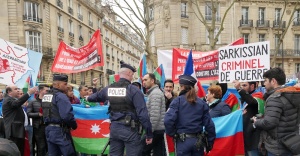 Ermenistan Paris’te protesto edildi