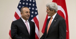 Çavuşoğlu John Kerry ile görüştü