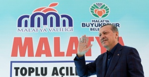 Cumhurbaşkanı Erdoğan, 560 milyon TL’lik yatırımların açılışını yaptı