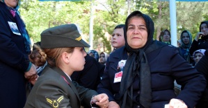 “Keşke şehit olsam diyordun, vaadine erdin kuzum”