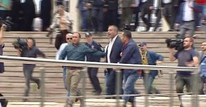 Şehit cenazesinde CHP’li Gök’e tepki gösteren 2 kişiye gözaltı